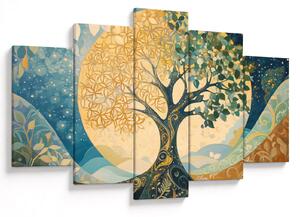 Kép – Életfa a holdban (150x105 cm)