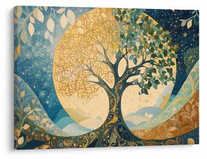 Kép – Életfa a holdban (70x50 cm)