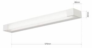 MARILYN LED fürdőszobai tükörmegvilágító lámpa, fehér, 70 cm