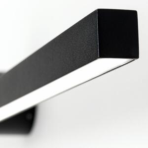 BEAUTY modern LED tükörvilágítás, fekete, 101 cm