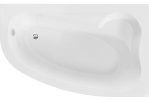 Mexen Westa sarokkád jobb 160 x 100 cm, fehér - 560116010002