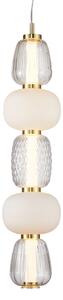 Prémium üveg LED függőlámpa arany 40W Milagro Caro Gold 5032lm 3000K (ML0361)