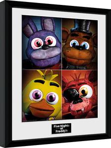 Keretezett poszter Five Nights at Freddys - Quad