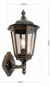 PUCHBERG klasszikus kültéri lámpa színben 1182570s