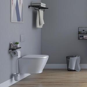 AREZZO DESIGN VERMONT perem nélküli mély öblítésű íves fali WC