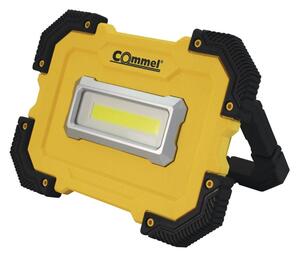 Commel LED reflektor 10W, hordozható, akkumulátoros, 1000 lumen