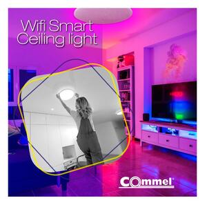 Commel LED smart Wifi mennyezeti lámpa 49cm, 36W