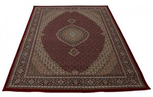 Perzsa szőnyeg bordó Mahi 160x230 prémium perzsa gépi szőnyeg akrilból