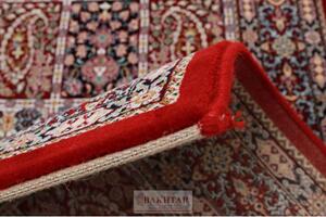 Perzsa szőnyeg bordó Kheshti 160x230 prémium perzsa gépi szőnyeg akrilból