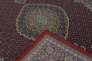 Perzsa szőnyeg bordó Mahi 160x230 prémium perzsa gépi szőnyeg akrilból