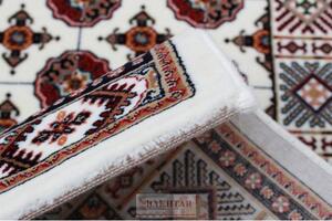 Perzsa szőnyeg bézs Bokhara 160x230 prémium perzsa gépi szőnyeg akrilból