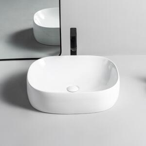 AREZZO Design Buffalo 54 cm széles pultra ültethető porcelán mosdótál