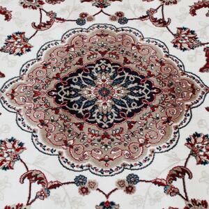Gépi perzsa szőnyeg bézs Isfahan 160x230 klasszikus nappali szőnyeg