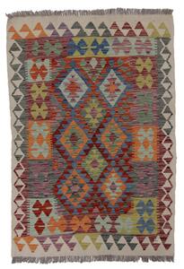 Etnikai Kilim szőnyeg Chobi 160x110 kézi szövésű afgán gyapjú kilim