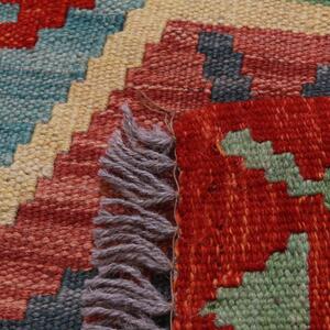 Chobi Kilim szőnyeg 147x103 kézi szövésű afgán gyapjú kilim