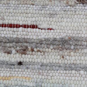 Vastag gyapjú szőnyeg Rustic 71x131 szövött modern szőnyeg