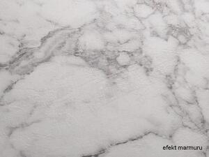 Medan bővíthető étkezőasztal márvány/fekete 100-168 cm