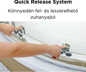Homedepo Elio 90x90 szögletes két tolóajtós zuhanykabin 6 mm vastag vízlepergető biztonsági üveggel, krómozott elemekkel, 190 cm magas