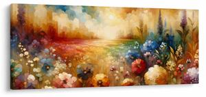 Kép - Színes rét (120x50 cm)