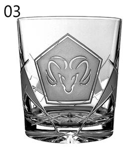 Other Goods * Kristály Horoszkópos whiskys pohár 300 ml (Tos17022)