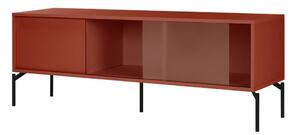 Terrakotta színű TV-állvány 160x60x42 cm Met – noo.ma