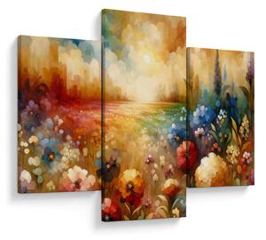 Kép - Színes rét (90x60 cm)