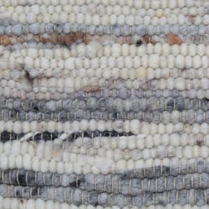 Vastag szőnyeg gyapjúból Rustic 69x134 szövött modern gyapjú szőnyeg