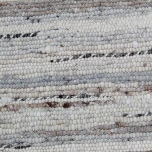 Vastag szőnyeg gyapjúból Rustic 70x128 szövött modern gyapjú szőnyeg