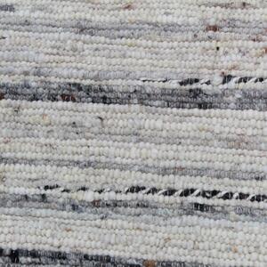 Vastag szőnyeg gyapjúból Rustic 131x184 szövött modern gyapjú szőnyeg
