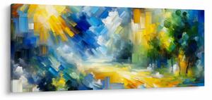 Kép - Absztrakt napos nap (120x50 cm)
