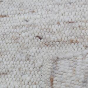 Vastag gyapjú szőnyeg Rustic 72x134 kézi és gépi szövésű gyapjú szőnyeg
