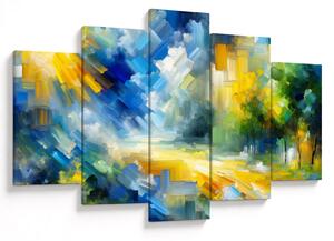 Kép - Absztrakt napos nap (150x105 cm)