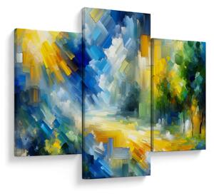 Kép - Absztrakt napos nap (90x60 cm)