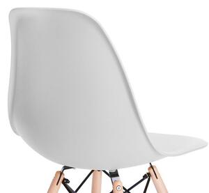 Modern szék DIDIER bükk + szürke