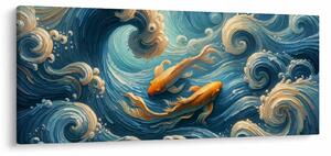 Kép - Aranyhalak (120x50 cm)