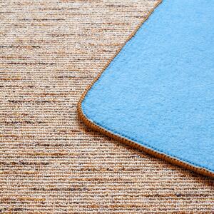 Szegett szőnyeg 70x120 cm – Beige-barna színben vonalas mintával