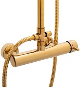 Yoka Dubai zuhanyrendszer csapteleppel - arany