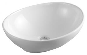 Venezia Mode fürdőszobabútor + tükör + mosdókagyló + szifon - 60 cm (fényes fehér)