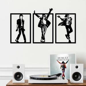 DUBLEZ | 3 részes fakép - Michael Jackson | Fali kép