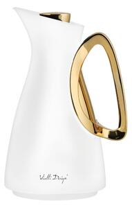 Fehér-aranyszínű termosz 1 l Alessia – Vialli Design