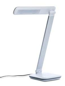 Asztali lámpa, LED, szabályozható, USB, MAUL Jazzy, fehér (VLM8201802)