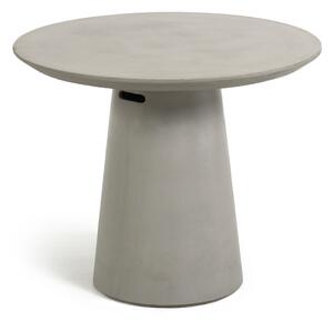 Itai beton kerti étkezőasztal, 90 cm ⌀ - Kave Home