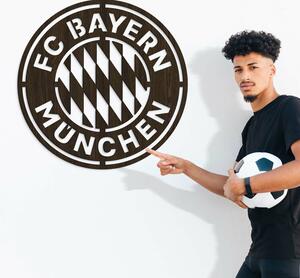 DUBLEZ | Fából készült logó - FC Bayern München