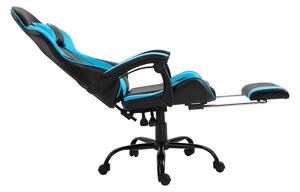 TEM-Tarun gamer szék lábtartóval