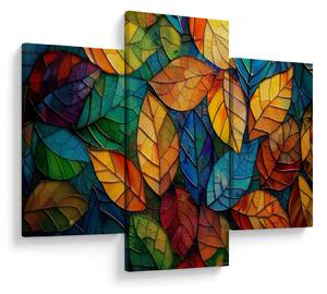 Kép - Levélmozaik (90x60 cm)