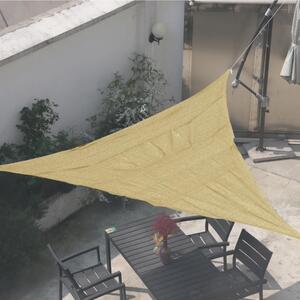 Rana napvitorla háromszög alakú 3x3x3 m bézs