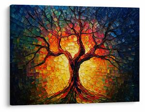 Kép - Az élet fája mozaikban (70x50 cm)