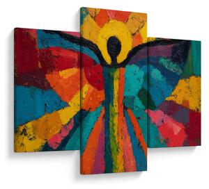 Kép - Festett angyal (90x60 cm)
