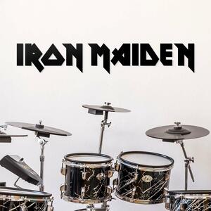 Fa logó - Iron Maiden, Fekete