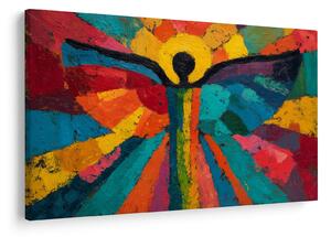 Kép - Festett angyal (90x60 cm)